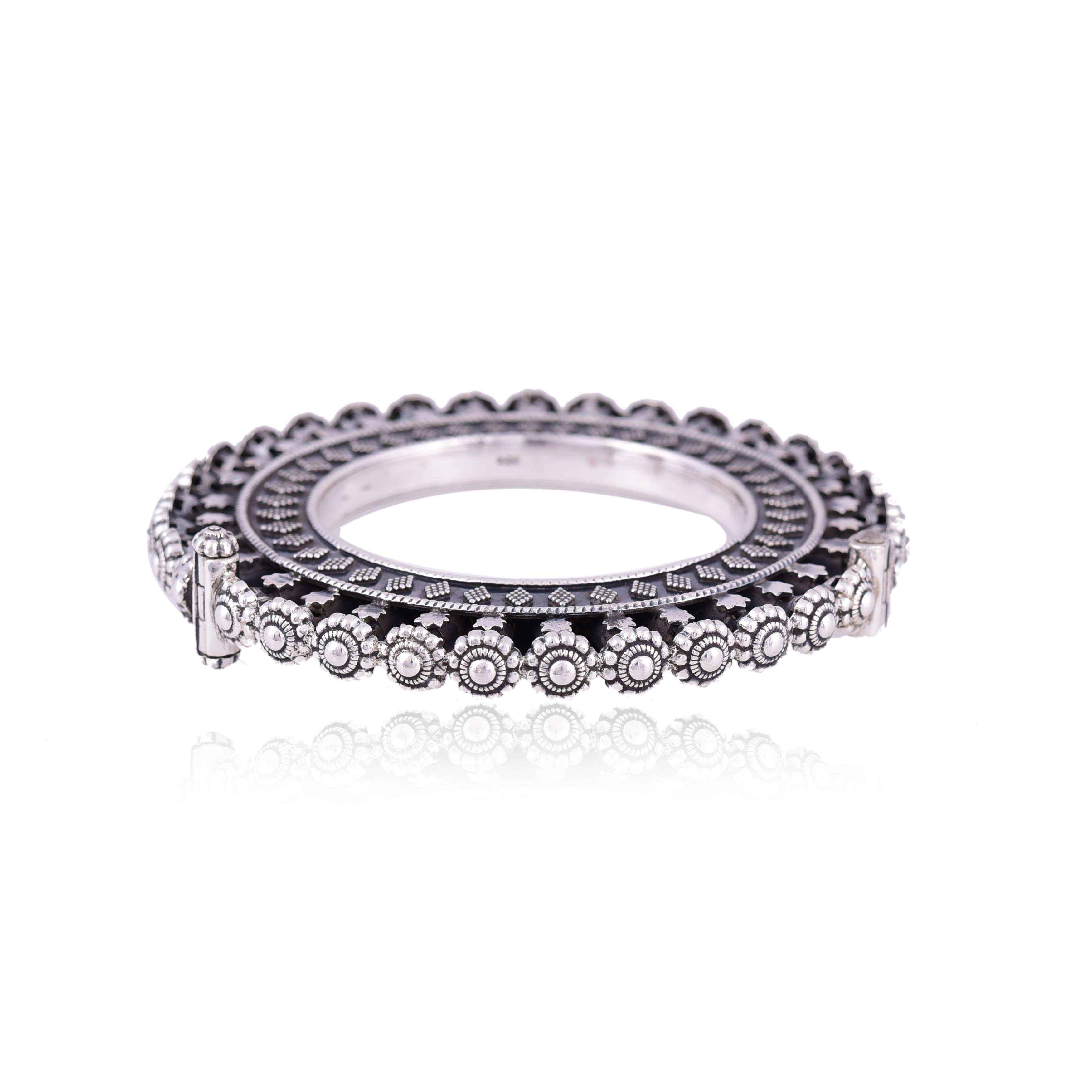 silver-oxidised-bangle-sku-5899